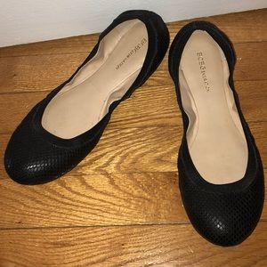 BCBG Black Flats Size 9.5 Women’s